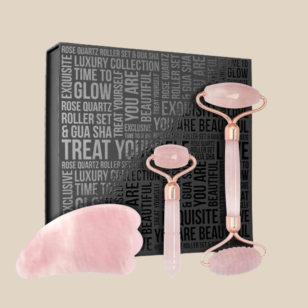 Gua Sha Rose Set